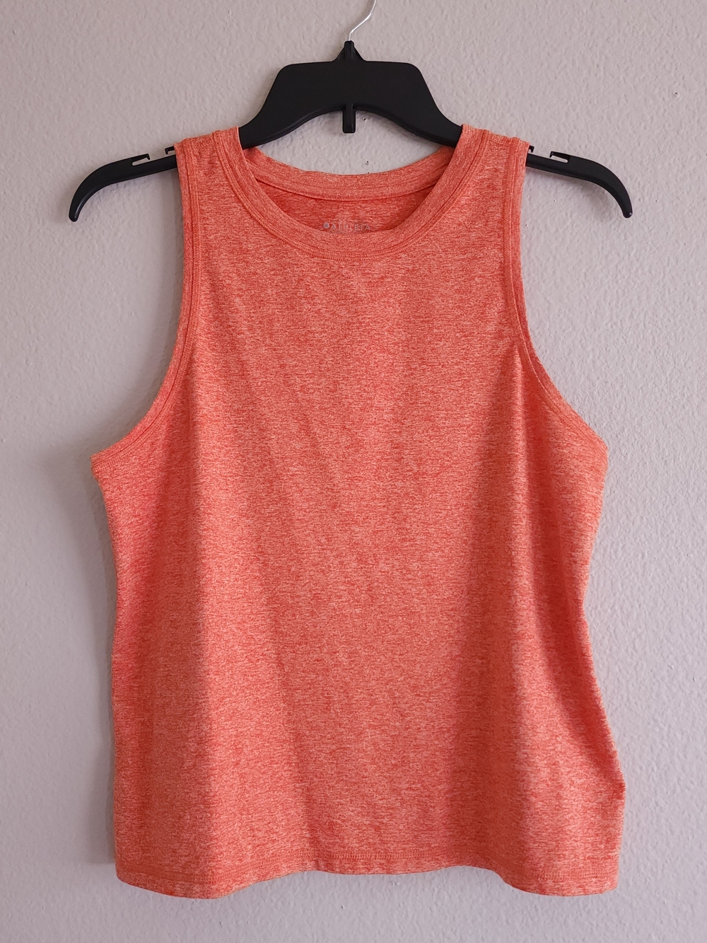 Athleta Coral Heather Muscle Tank